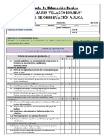 Matriz Observación Aulica