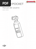 Manual de Usuario Osmo Pocket v1.0 Español PDF