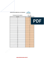 Gabarito - Preliminarprova 5