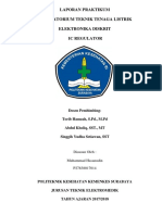 Laporan IC Regulator Sanu