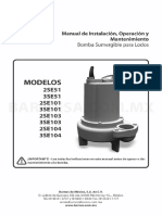 Manual de Instalacion, Operacion y Mantenimiento