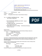 Surat Tugas Tim Evaluator Proposal