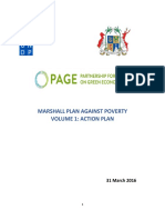 Marshall Plan Against Poverty Volume 1