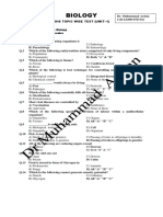 Biology: Topics Introduction To Biology Biological Molecules Enzyme