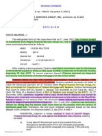 Petitioner Vs Vs Respondent: Second Division