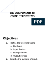 The Components of Computer Systems