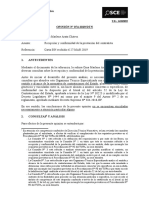 074-19 - TD 14585895 - GINA MARLENE ARATA CHAVEZ - Recepción y Conformidad de Las Prestaciones Del Contratista