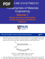 ME2151 Tutorial Solution 1