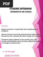 Uterine Inversion