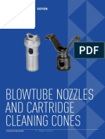 Pentair Goyen Blowtube Nozzles and Cartridge Cleaning Cones PDF