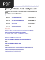 Javiole - 1 (At Some Public Email Provider) : Otros Enlaces