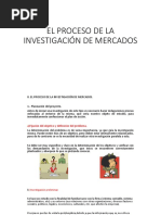 El Proceso de La Investigación de Mercados