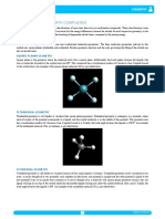 High Spin and Low Spin Complexes