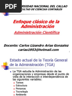 Enfoque Clásico de La Administración