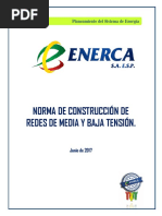 Norma de Constr - Redes MT-BT Enerca - 2017 (Jun)