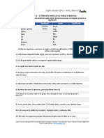 Aplica Al Frente de Cada Verbo Las Reglas de Las Terceras Personas en Singular y Busca Su Significado