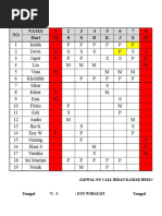 Jadwal Kaber AGUSTUS 2019