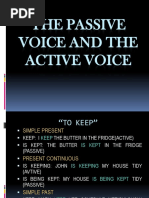 The Passive Voice and The Active Voice