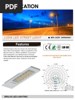 Features: 120W Led Street Light