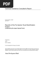 Rural Electrification in Fiji Islands