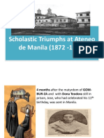 Scholastic Triumphs at Ateneo de Manila 1872