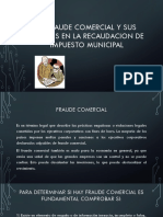 El Fraude Comercial y Sus Efectos en La Recaudacion Del Impuesto Municipal