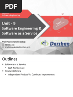 Unit - 9: Software Engineering & Software As A Service