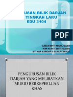 Pengurusan Bilik Darjah Yang Melibatkan Murid Berkeperluan Khas