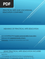 CHAPTER 2 - Practical Arts and Vocational Education Compared