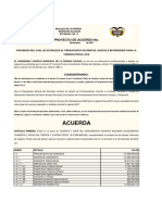 PROYECTO DE ACUERDO Presupuesto PAC La Dorada PDF