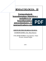 Farmacologiade Las Benzodiazepinas Ansioliticos Hipnoticos No Benzodiazepinicos Psicoestimulantes y Neuroactivadores Cognitivos