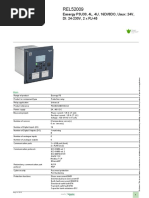 Easergy P3 - REL52009