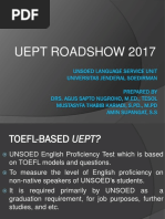 Materi UEPT Roadshow 2017