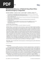 Polymers: Mechanical Behavior of Hybrid Glass/Steel Fiber Reinforced Epoxy Composites