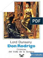 Don Rodrigo - Lord Dunsany