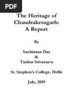 The Heritage of Chandraketugarh A Report