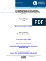 Epistemología, Ciencia y Educación Científica