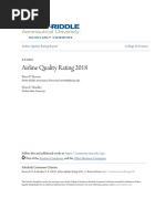 Airline Quality Rating 2018