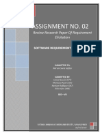 Assignment 2 SRE (Req Elicitation Review)