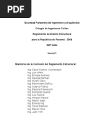 REP-2004 Reglamento de Diseno Estructural para La Ciudad de Panama