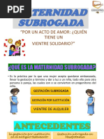 Maternidad Subrogada