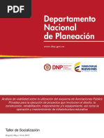 APP Infraestructura Educativa - DNP