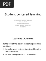 Student Centered Learning