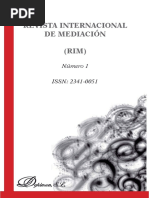 Revista Internacional de Mediación. Número 1, 2014