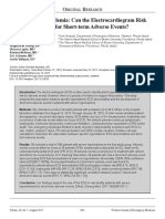 Severe Hyperkalemia Can The Electrocardiogram Risk Stratify For Short-Term Adverse Events