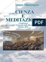 Scienza e Meditazione-Pier Franco Marcenaro CNR