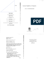 (Studies in Language and Linguistics) Sylviane Granger - Learner English On Computer - Addison Wesley Publishing Company (1998)