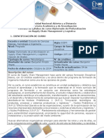 Syllabus Del Curso Diplomado de Profundización Supply Chain Management y Logística