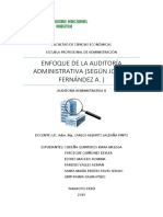 Enfoque de La Auditoría Administrativa