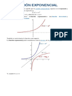 Función Exponencial